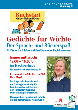 2019 / Gedichte für Wichte mit Doris / im Nachbarhaus Niendorf Nord / BGFG-Nachbarschafstreff